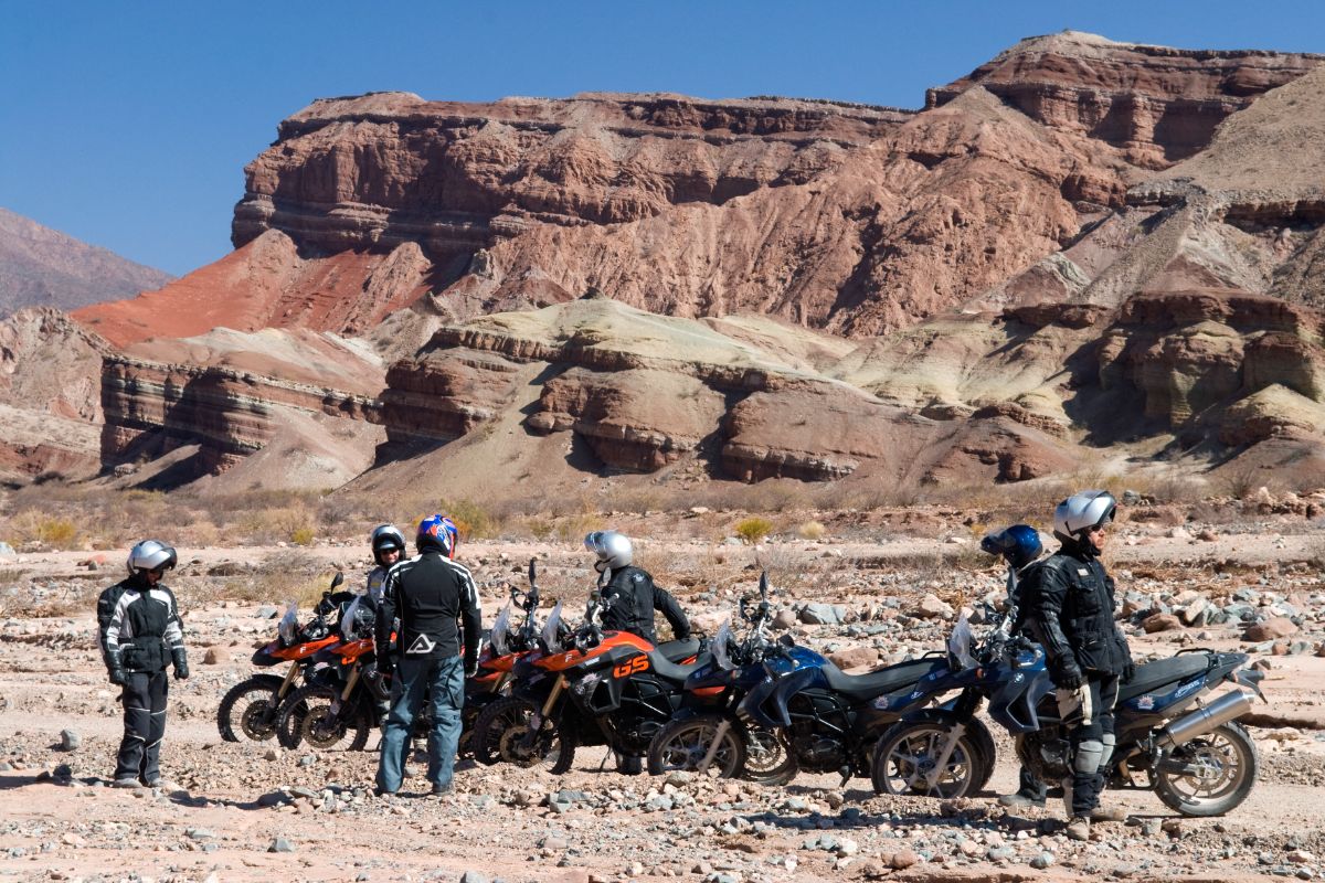 Motos en la Ruta a Cafayate