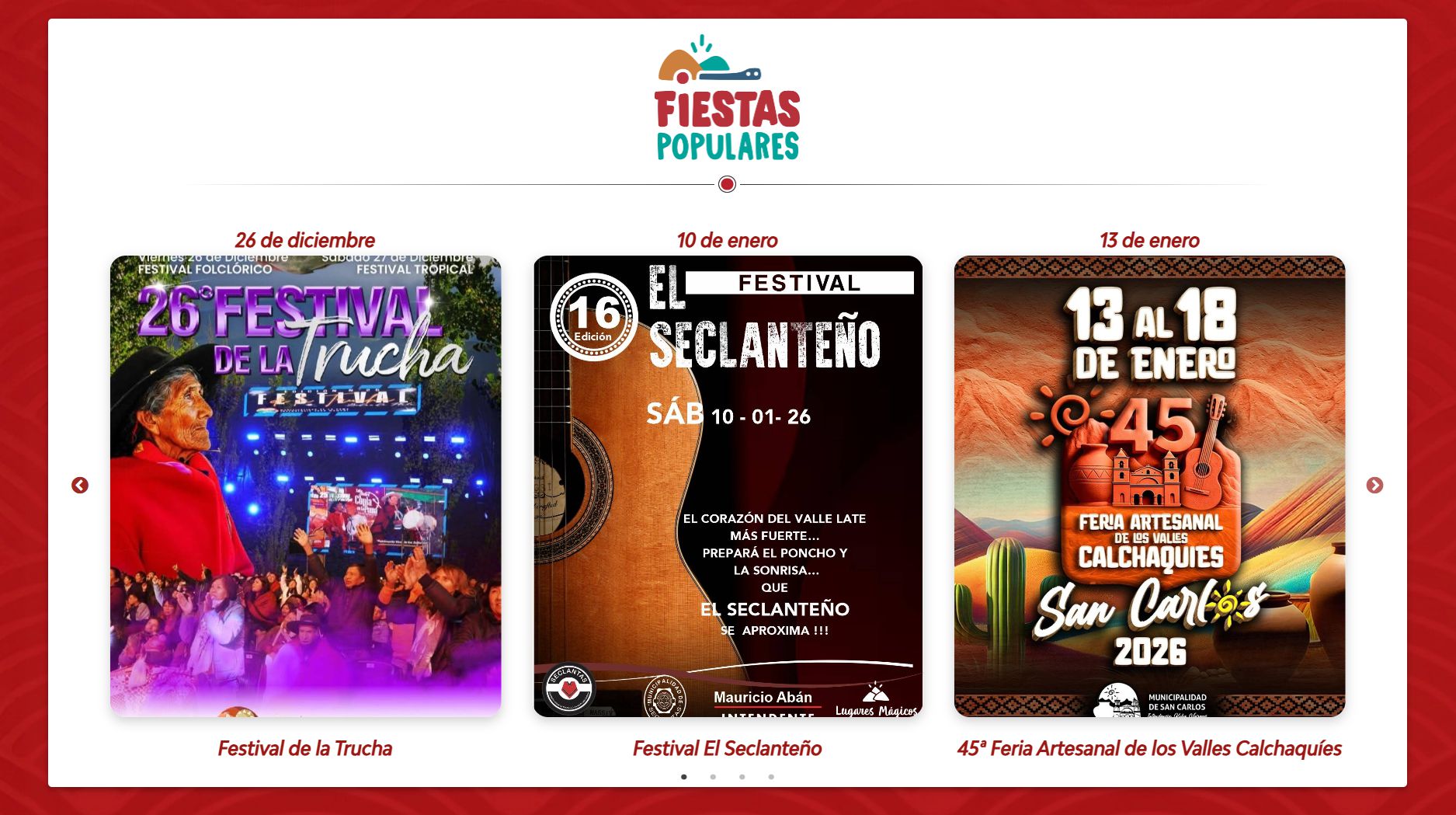 Captura de pantalla de Fiestas Populares