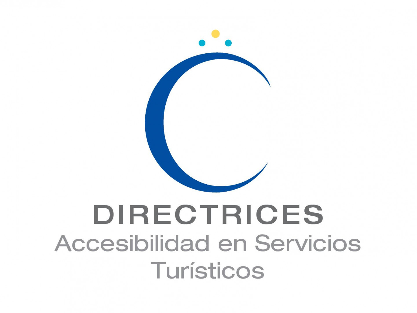 Logo Directrices de Accesibilidad Turística