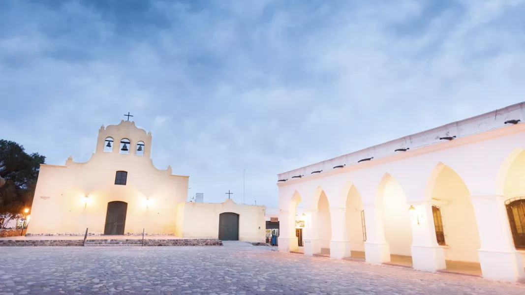 Fachada de la Iglesia de Cachi