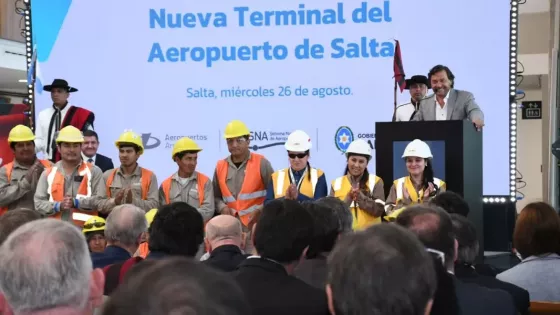 Trabajadores del aeropuerto de Salta